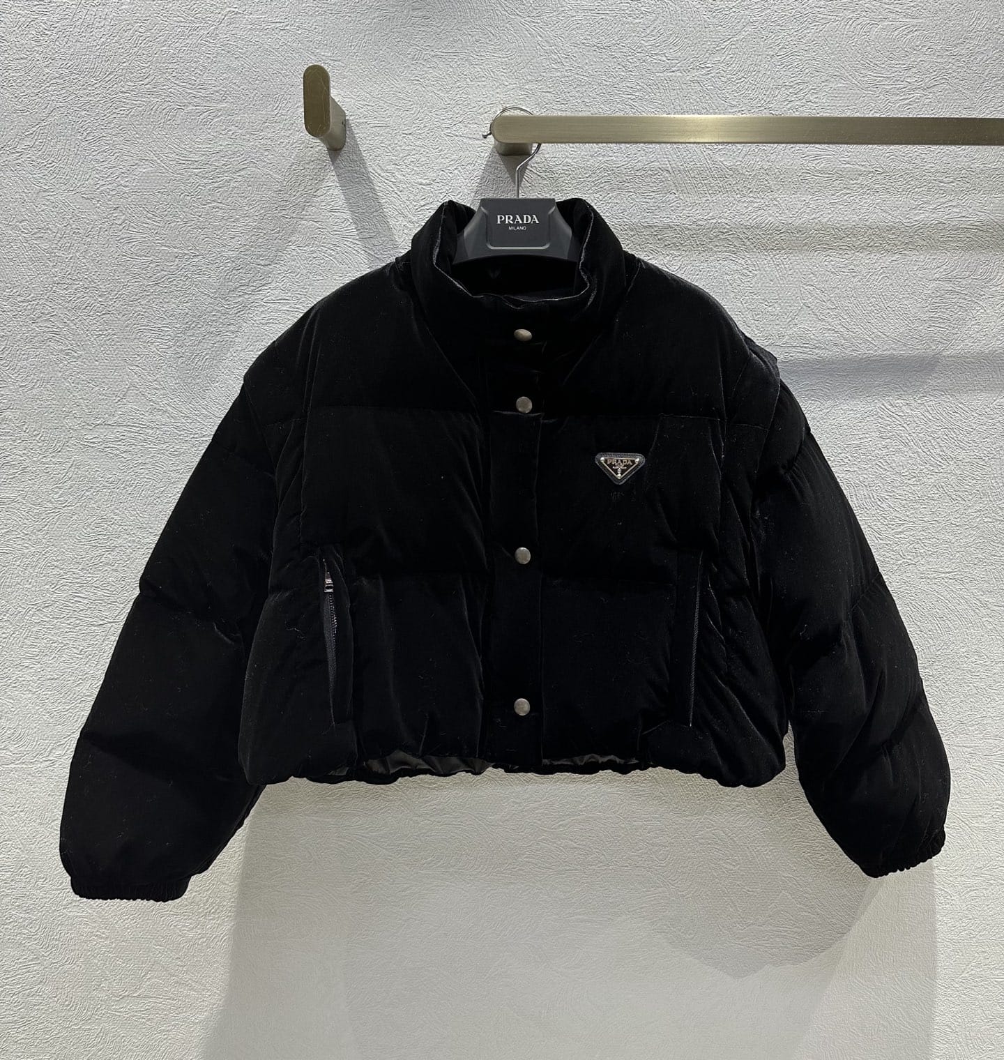 Prada  Velvet down jacket for woman
