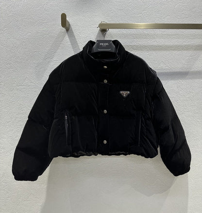 Prada  Velvet down jacket for woman