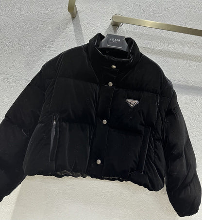 Prada  Velvet down jacket for woman