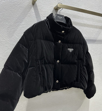 Prada  Velvet down jacket for woman