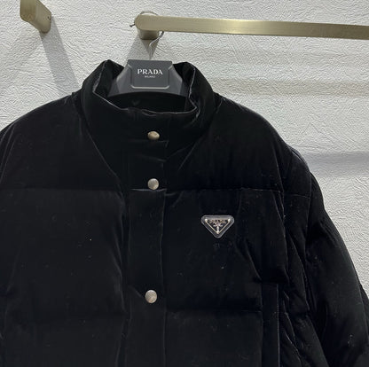 Prada  Velvet down jacket for woman