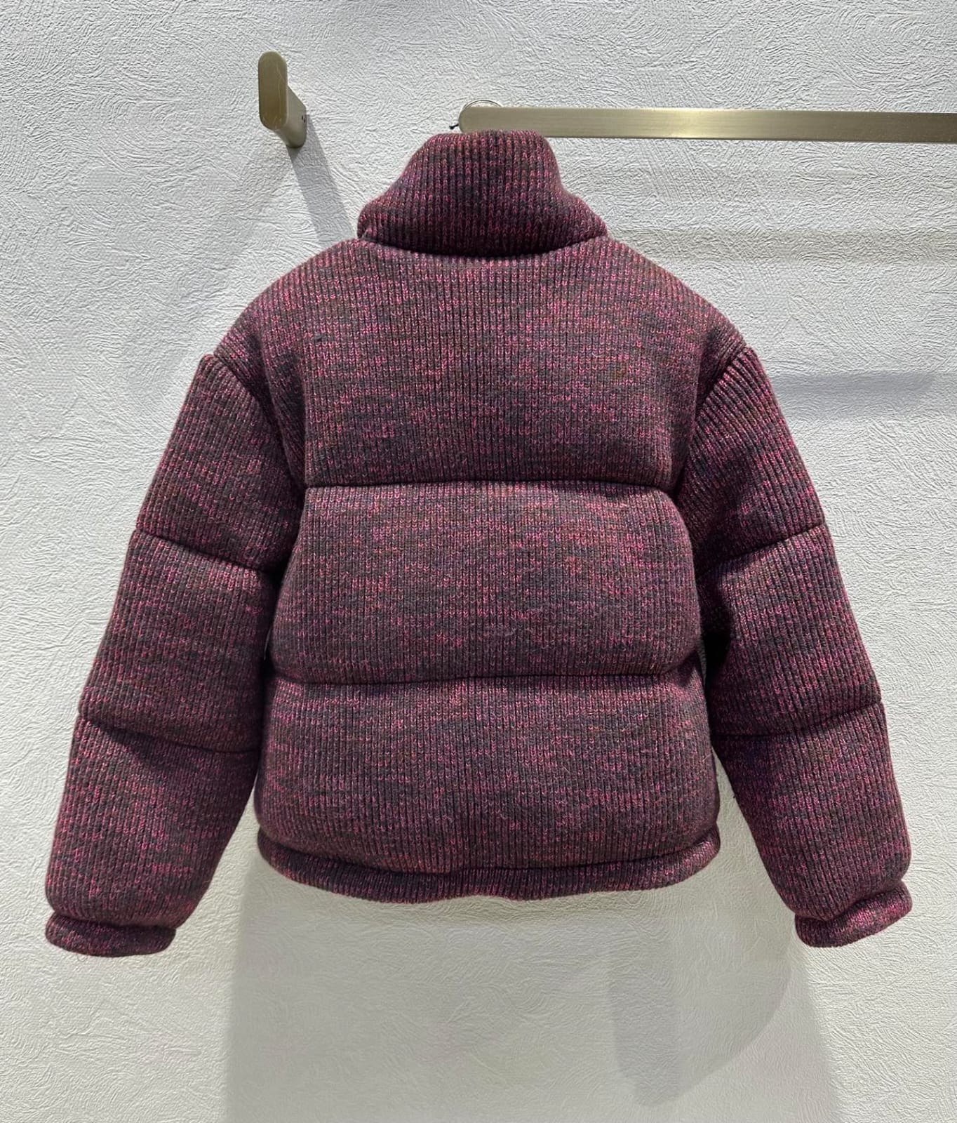 Prada Cropped cashmere and wool down jacket for women