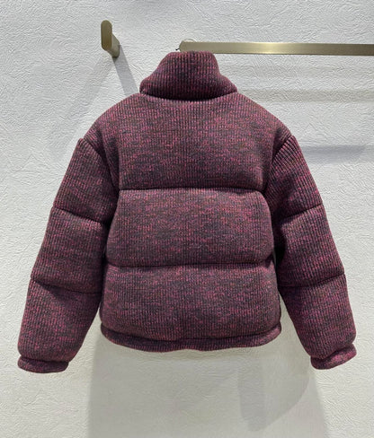 Prada Cropped cashmere and wool down jacket for women