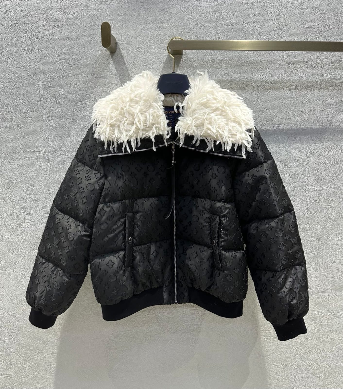 Louis Vuitton  Feather Collar Puffer Jacket for women