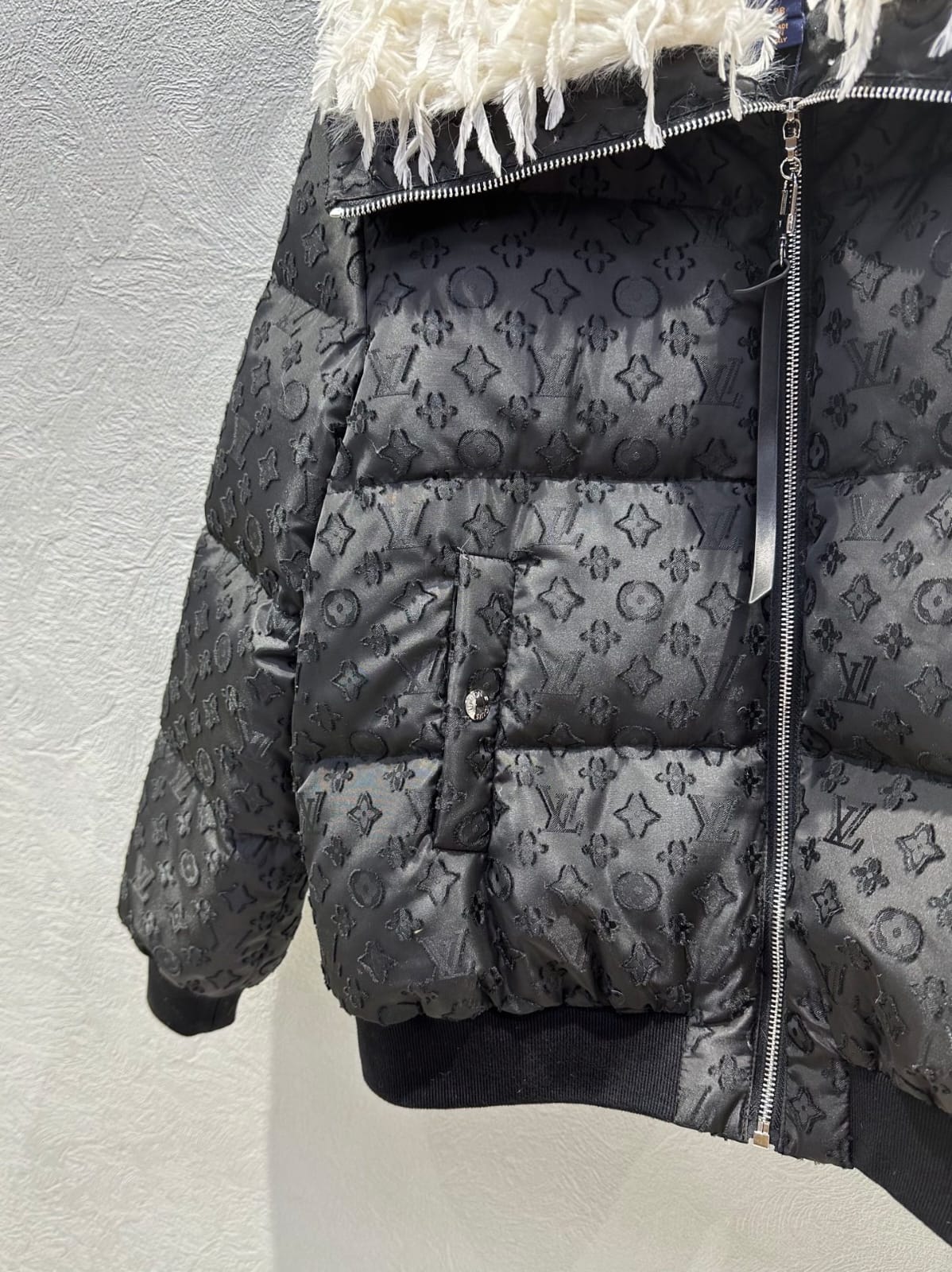 Louis Vuitton  Feather Collar Puffer Jacket for women