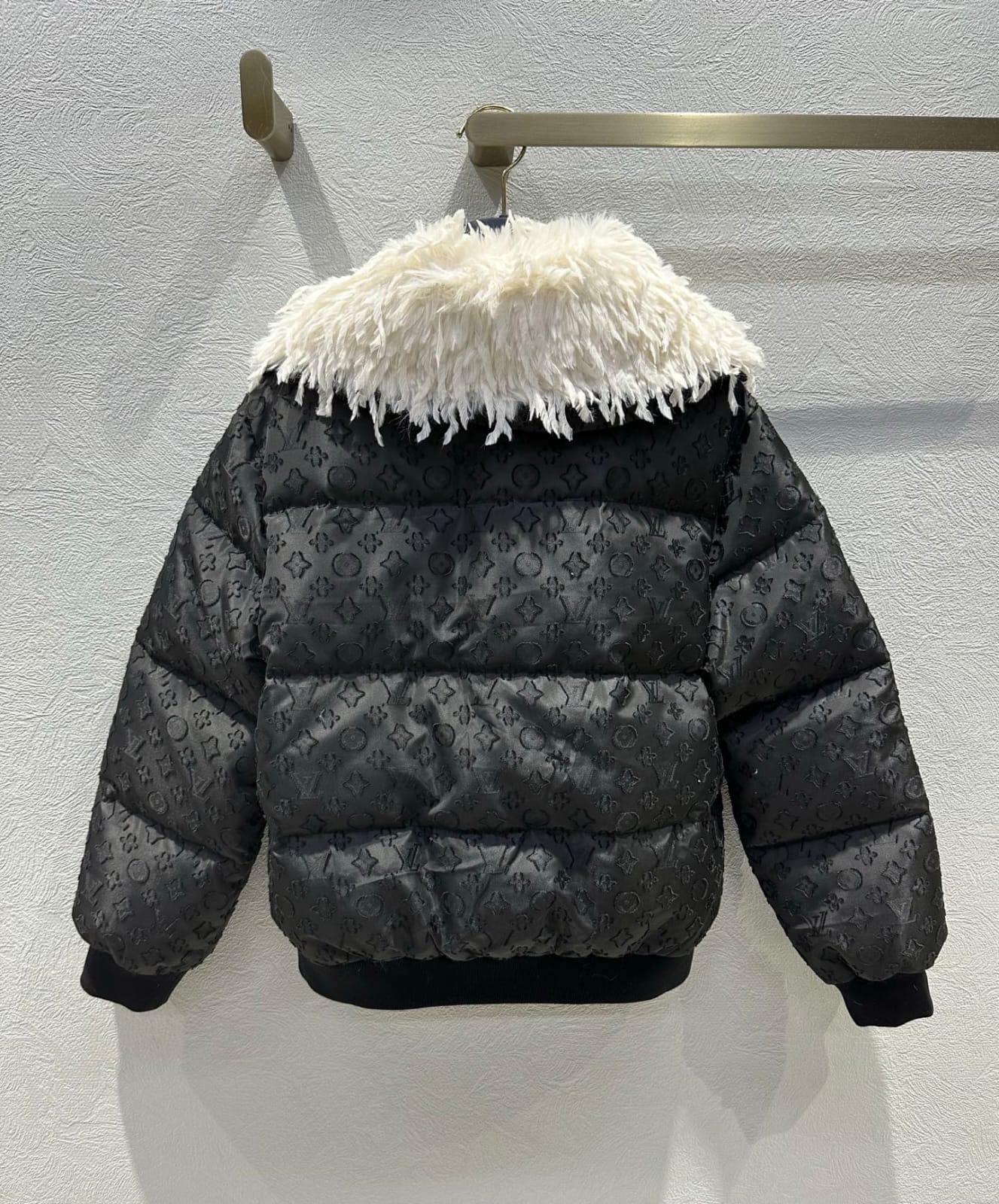 Louis Vuitton  Feather Collar Puffer Jacket for women