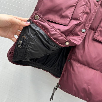 Louis Vuitton  Feather Collar Puffer Jacket for women