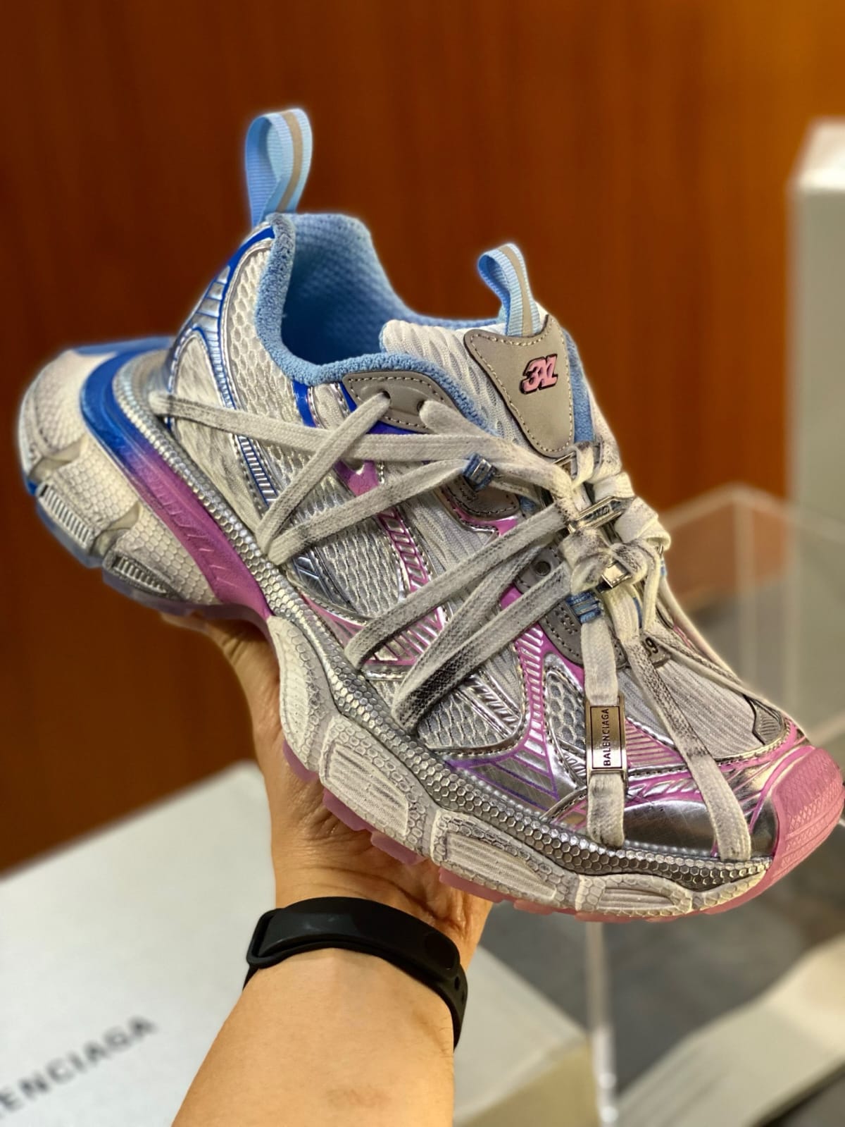 Balenciaga 3xl Extreme Laces B Sneaker for women