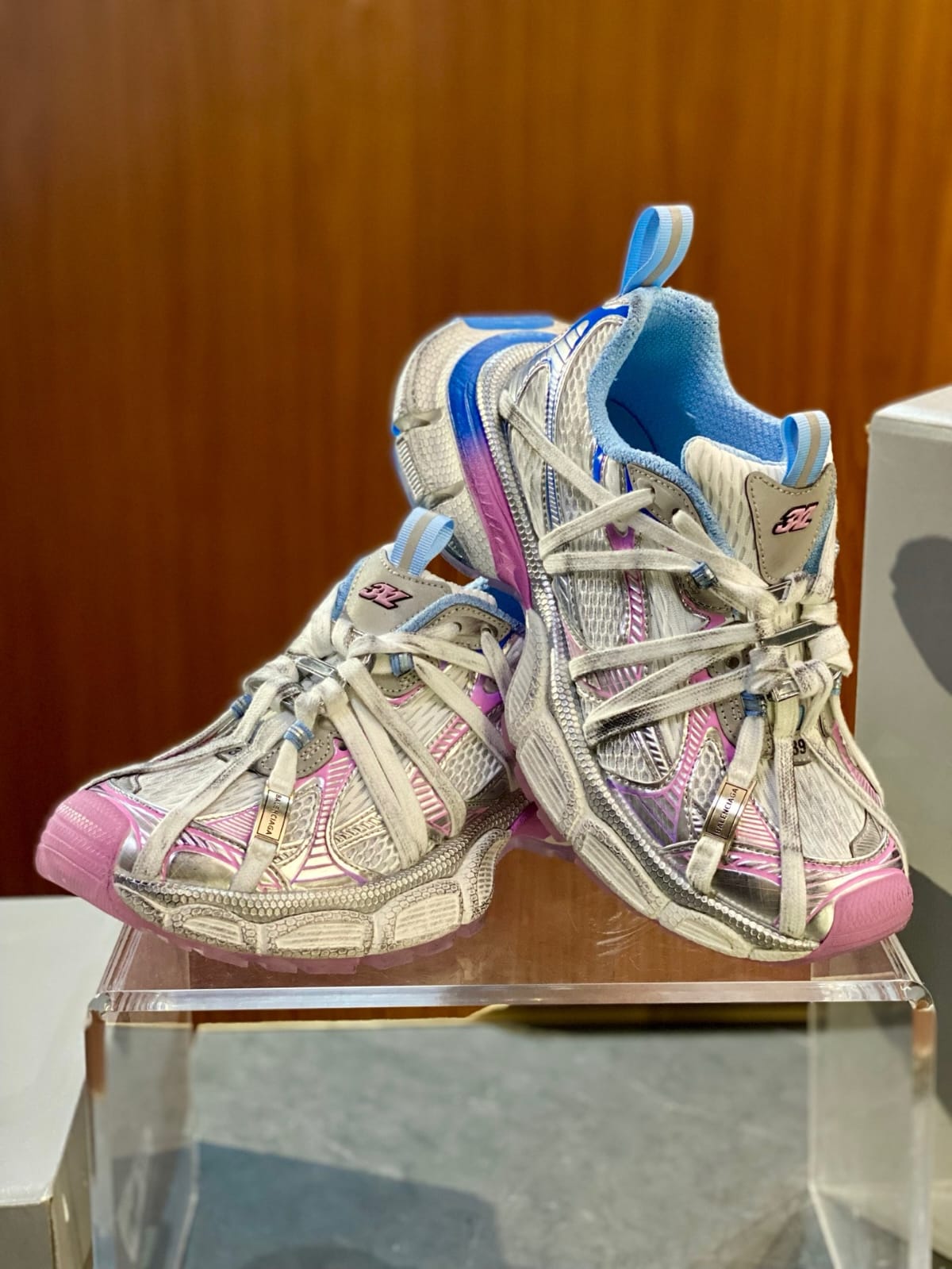 Balenciaga 3xl Extreme Laces B Sneaker for women