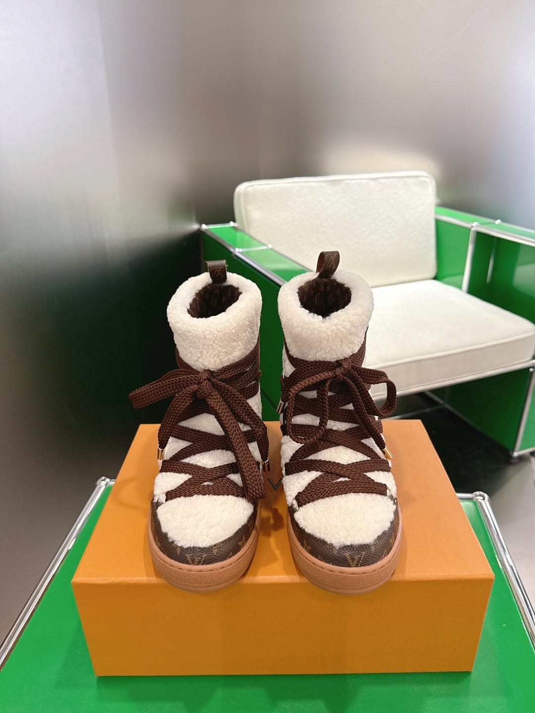 Louis Vuitton  LV Cloud Lace-Up Ankle Boot for women