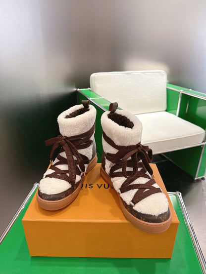 Louis Vuitton  LV Cloud Lace-Up Ankle Boot for women