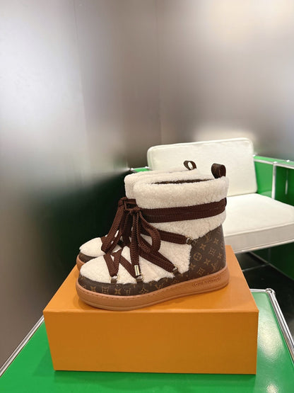 Louis Vuitton  LV Cloud Lace-Up Ankle Boot for women