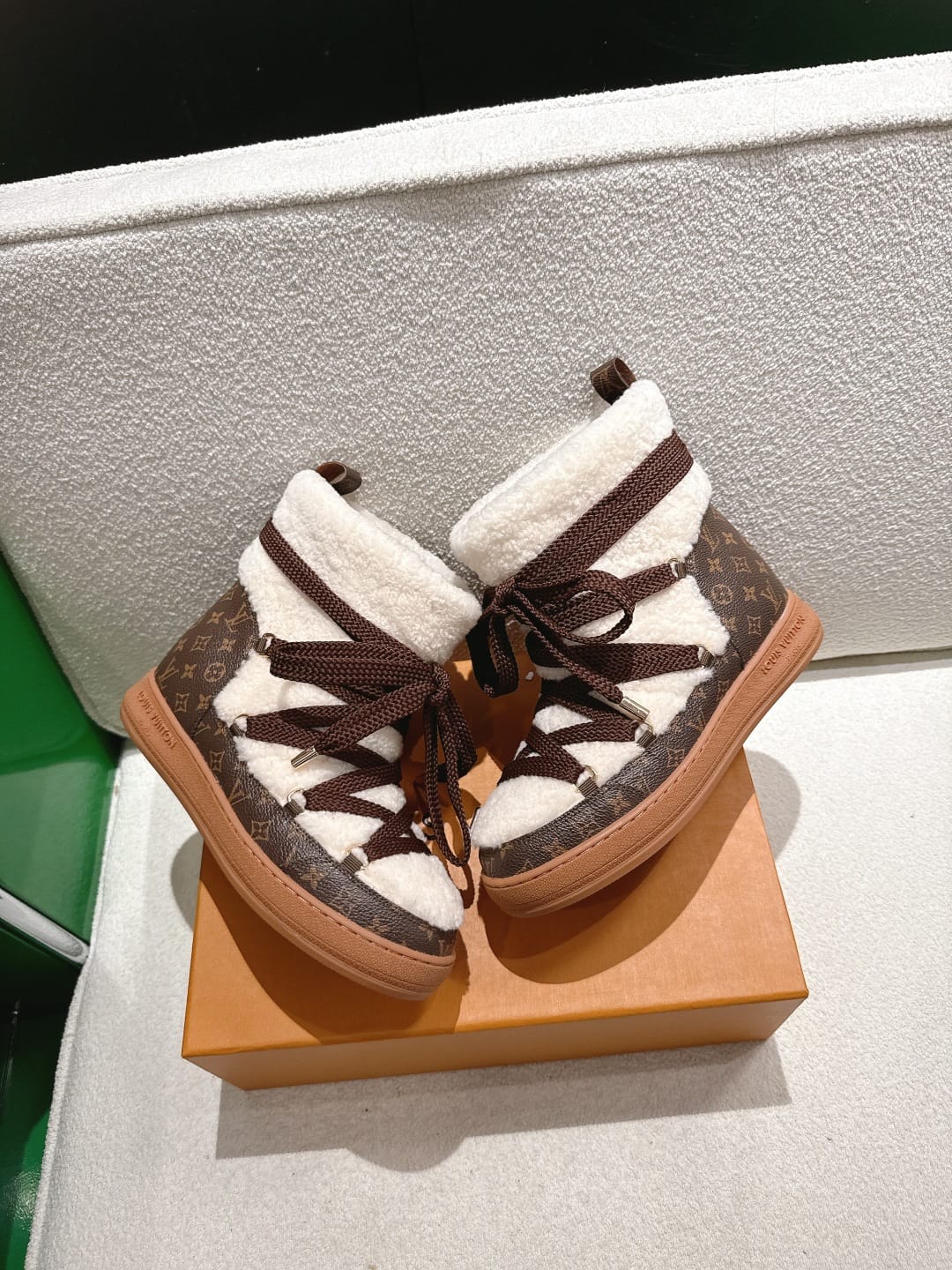 Louis Vuitton  LV Cloud Lace-Up Ankle Boot for women