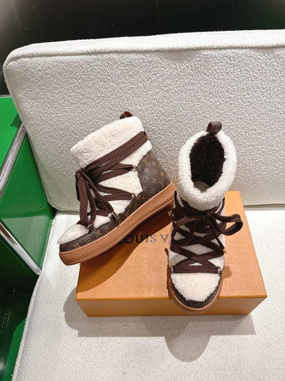 Louis Vuitton  LV Cloud Lace-Up Ankle Boot for women
