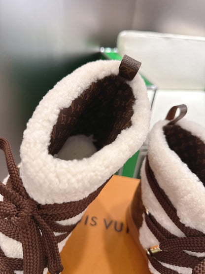 Louis Vuitton  LV Cloud Lace-Up Ankle Boot for women