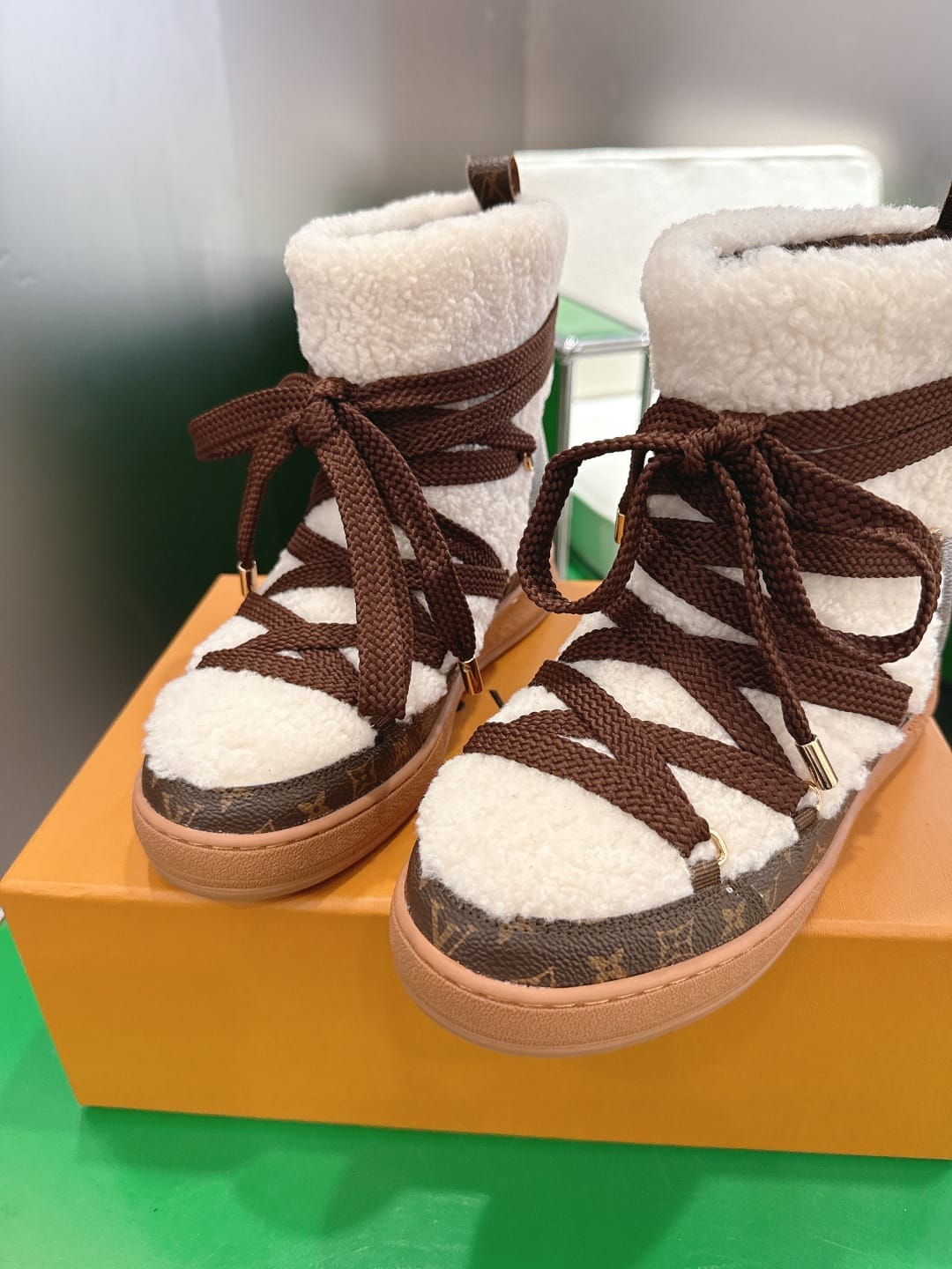 Louis Vuitton  LV Cloud Lace-Up Ankle Boot for women