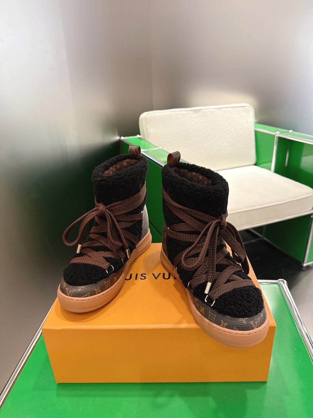 Louis Vuitton  LV Cloud Lace-Up Ankle Boot for woman