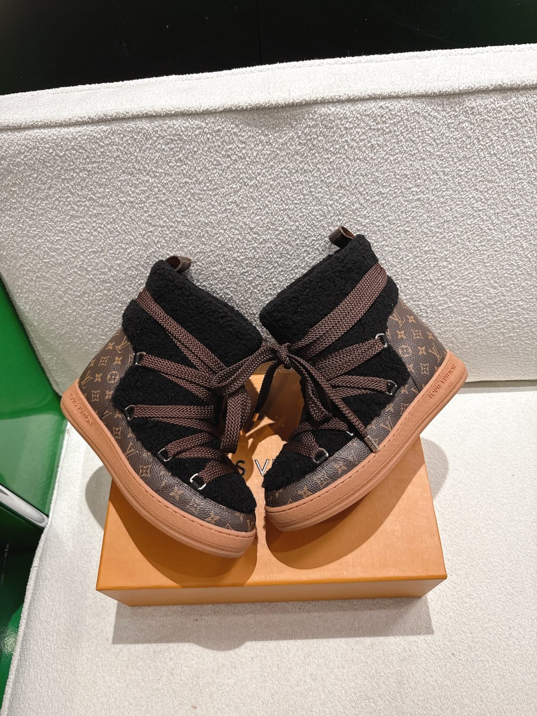 Louis Vuitton  LV Cloud Lace-Up Ankle Boot for woman