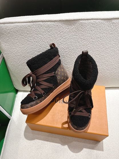 Louis Vuitton  LV Cloud Lace-Up Ankle Boot for woman