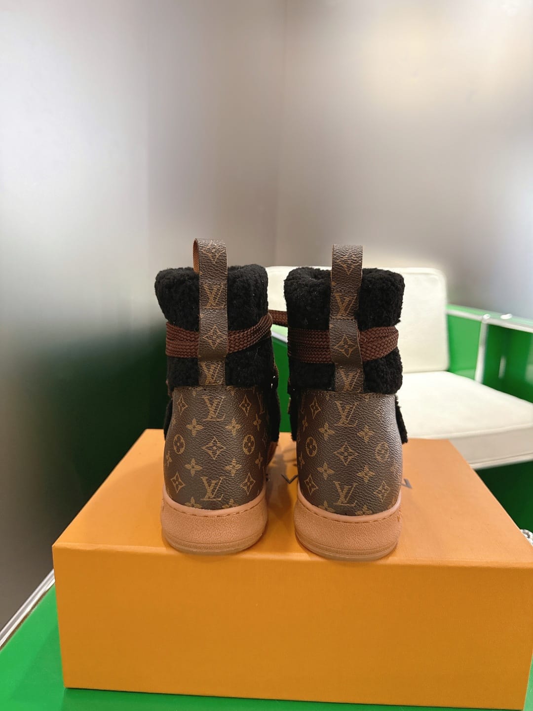 Louis Vuitton  LV Cloud Lace-Up Ankle Boot for woman