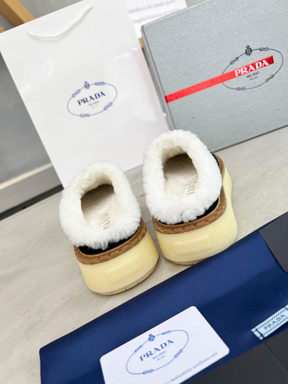 Prada Suede slippers for women