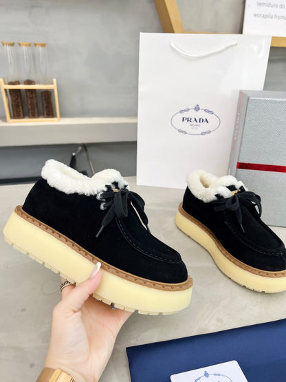 Prada Suede chukka boots for women