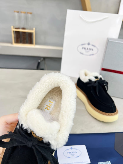 Prada Suede chukka boots for women