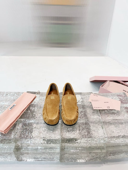 Miu Miu  Suede loafers for women