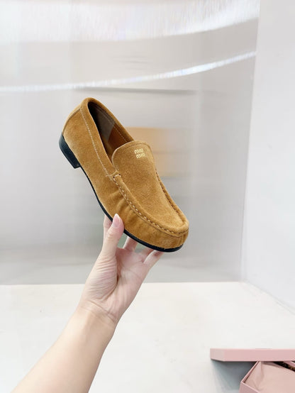 Miu Miu  Suede loafers for women