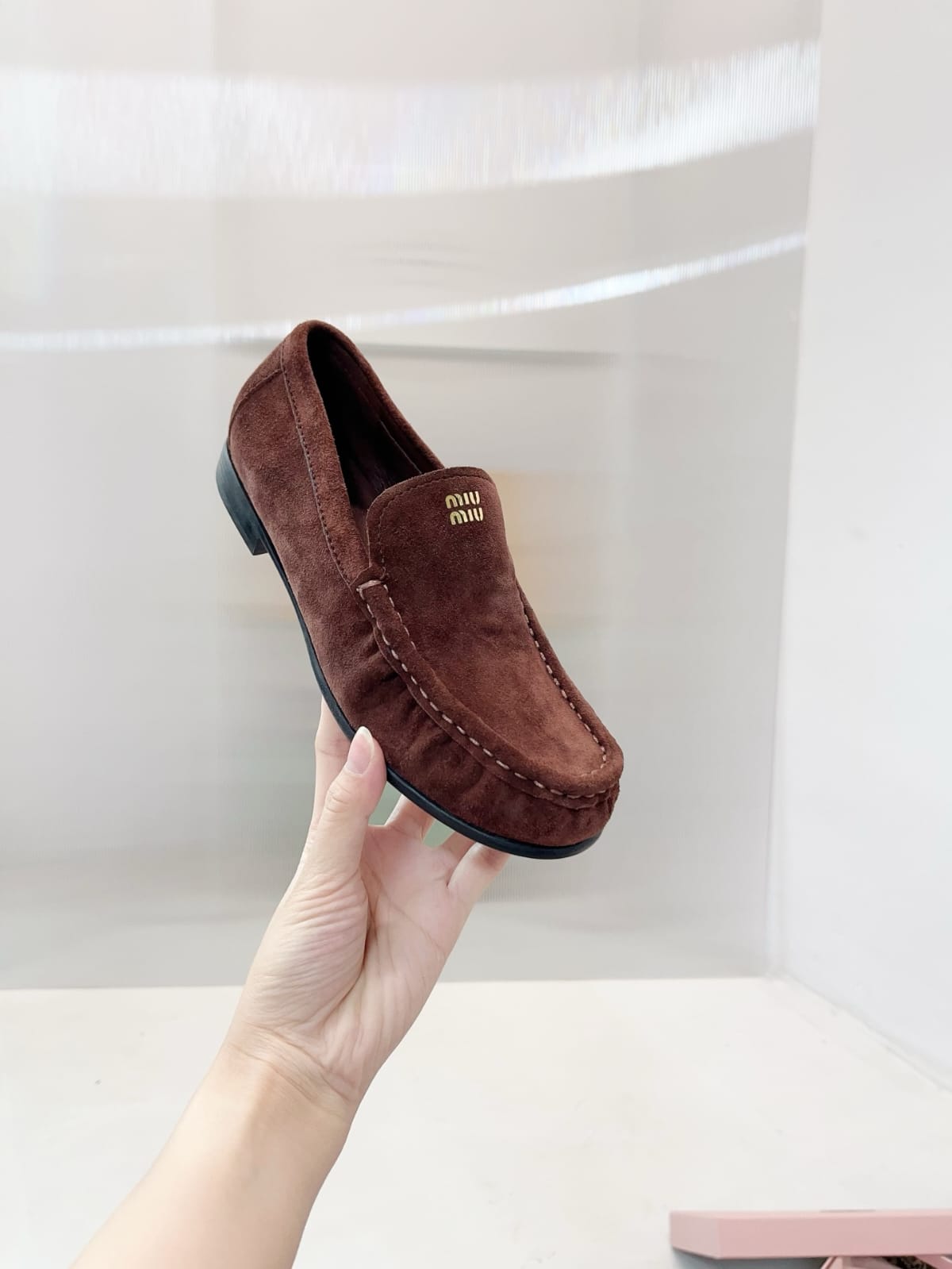 Miu Miu  Suede loafers for women