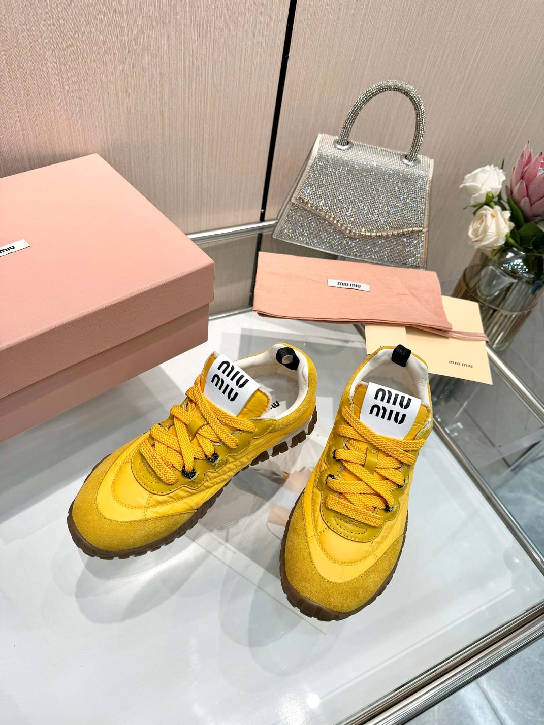Miu Miu  Tyre Sneakers for women