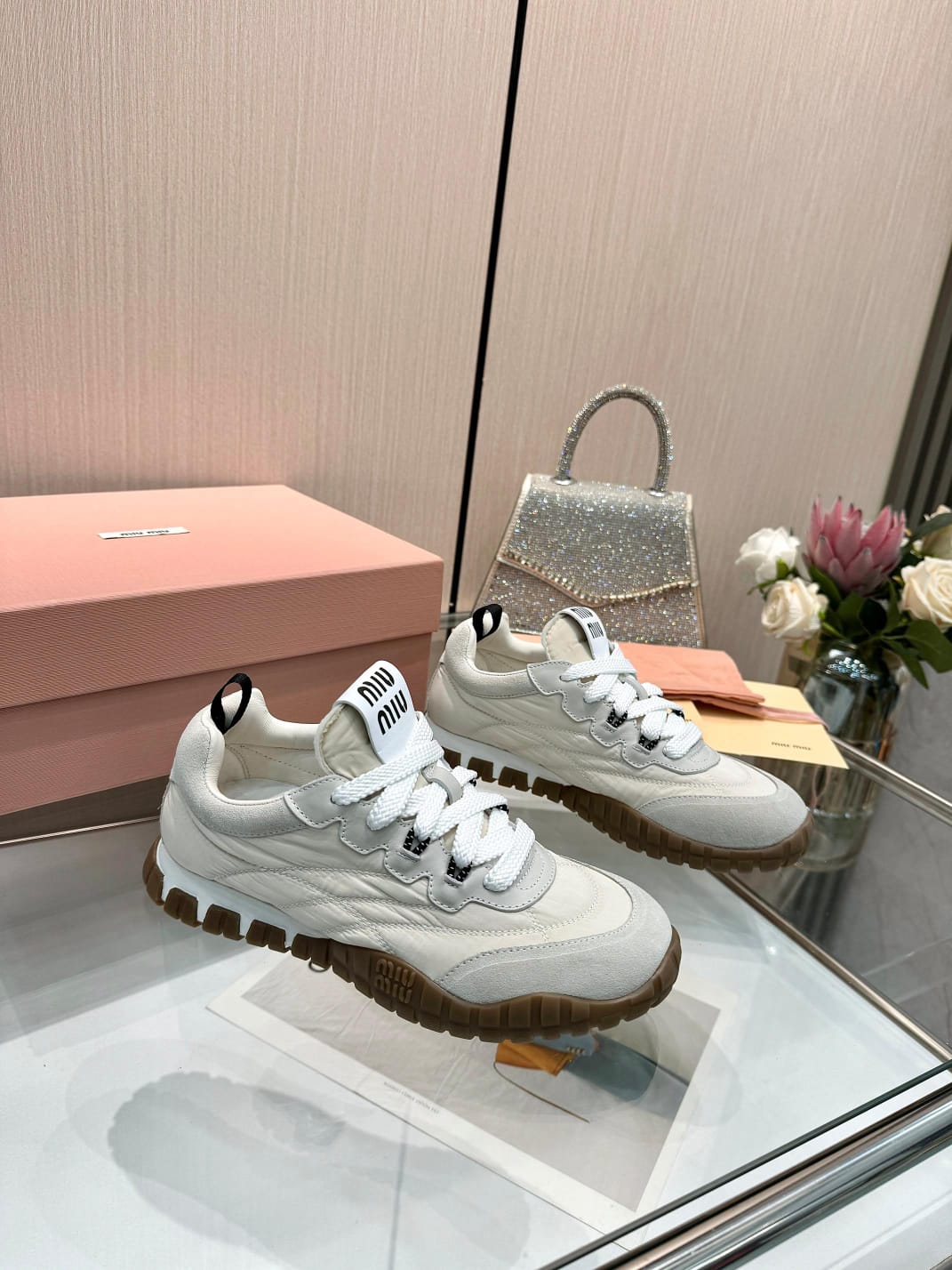 Miu Miu  Tyre Sneakers for women