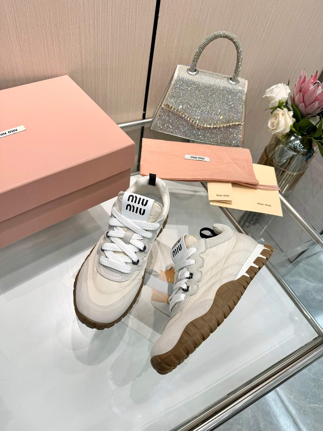 Miu Miu  Tyre Sneakers for women