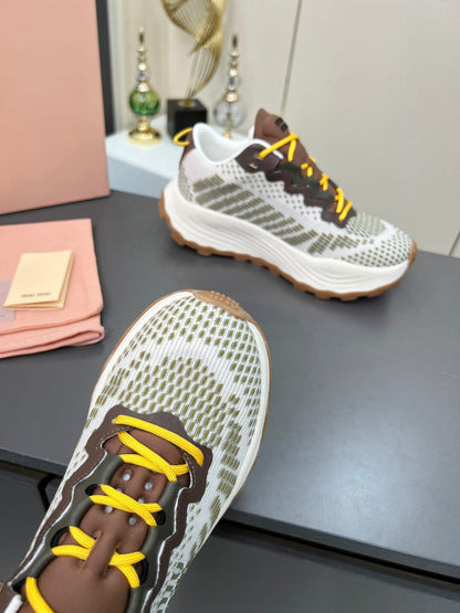 Miu Miu  Technical fabric sneakers for women