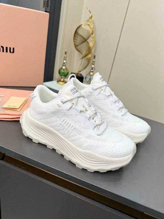 Miu Miu  Technical fabric sneakers for women