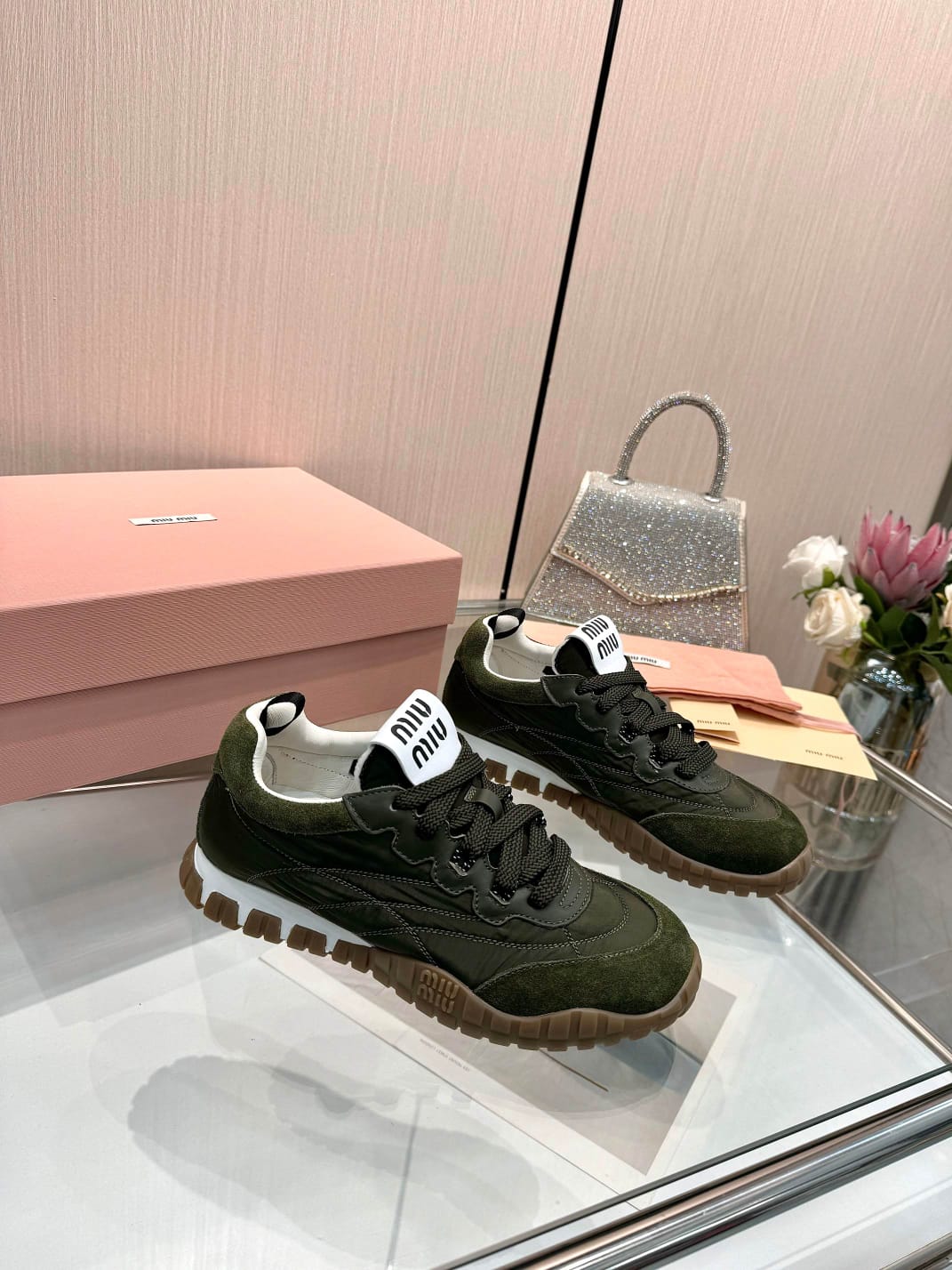 Miu Miu  Tyre Sneakers  for women