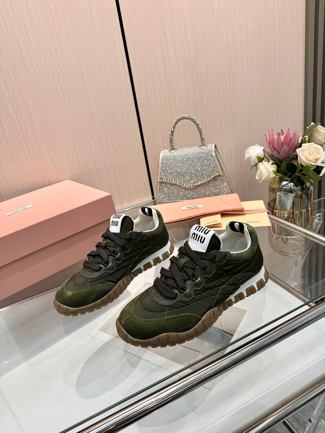 Miu Miu  Tyre Sneakers  for women
