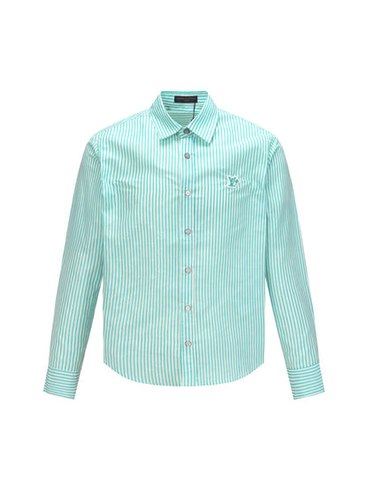 Louis Vuitton  Monogram Striped Shirt for men