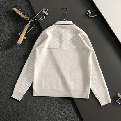 Louis Vuitton  Ribbed Wool Half-Zip Pullover for men