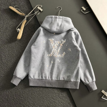 Louis Vuitton  Embroidered Signature Hoodie for men