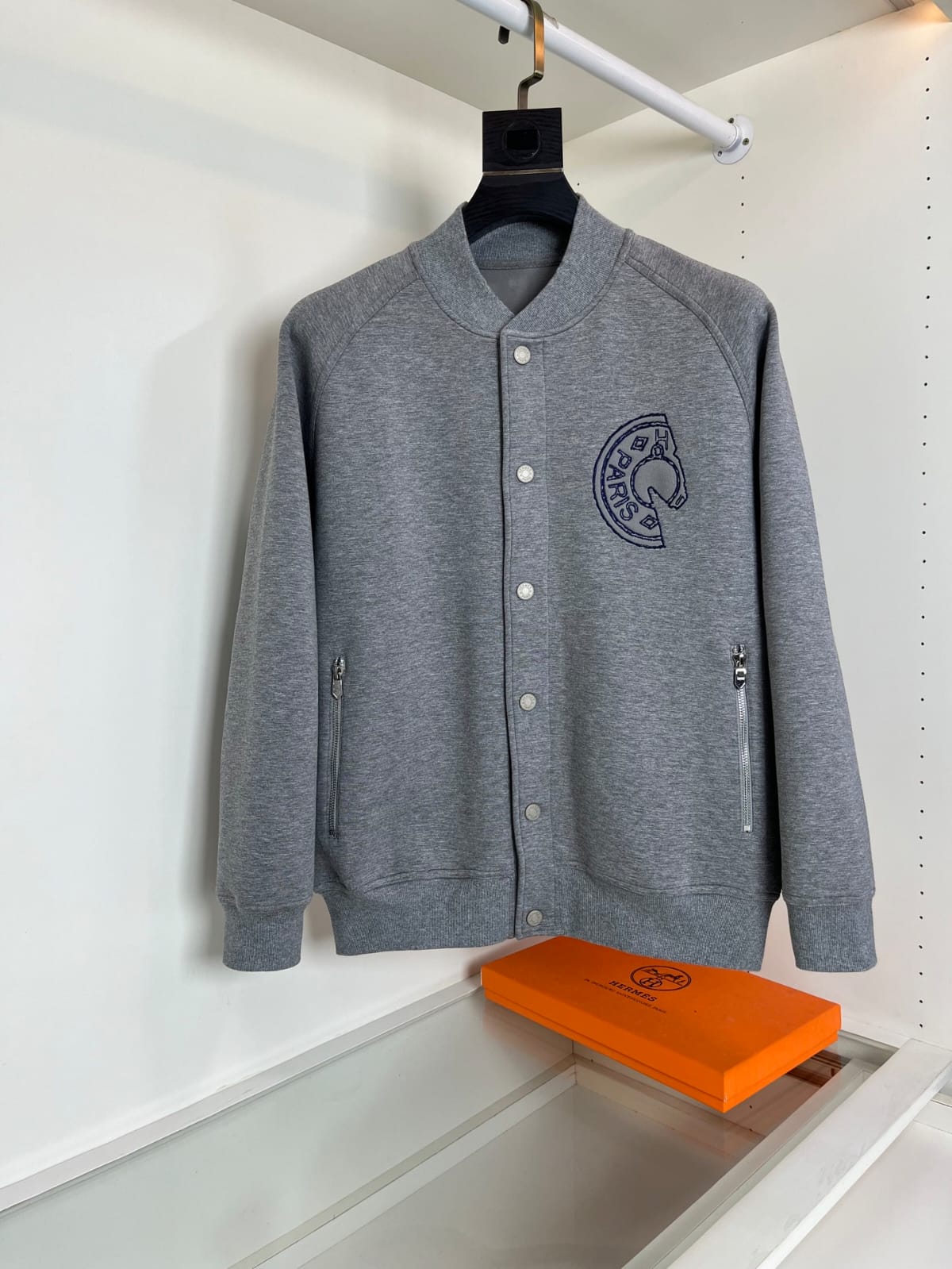 Hermes C.D.S. varsity jacket for men
