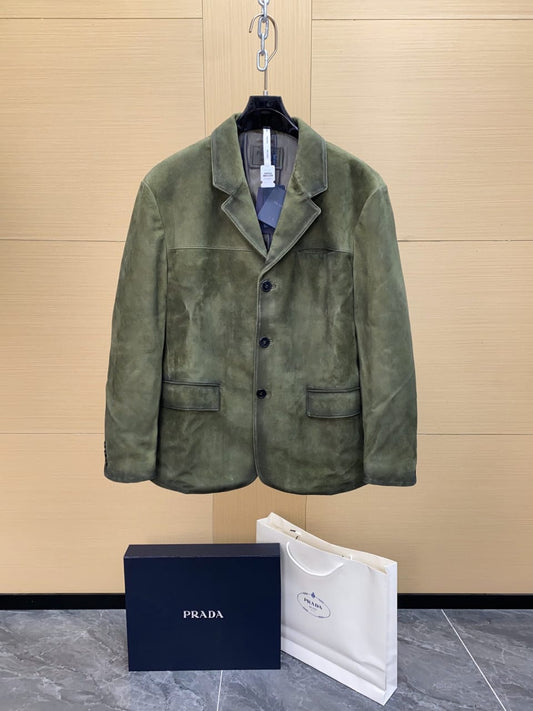 Prada  Suede jacket for men