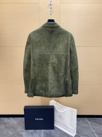 Prada  Suede jacket for men