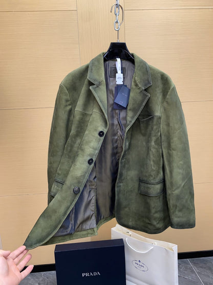 Prada  Suede jacket for men