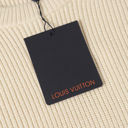 Louis Vuitton  Embroidered Signature Cashmere Crewneck for men