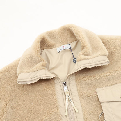 Moncler Teddy Zip-Up Sweatshirt with Pocket for men