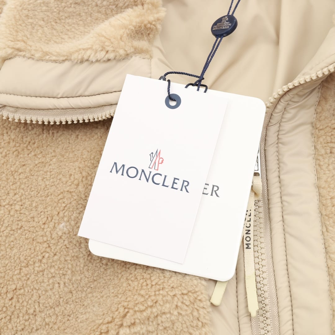 Moncler Teddy Zip-Up Sweatshirt with Pocket for men