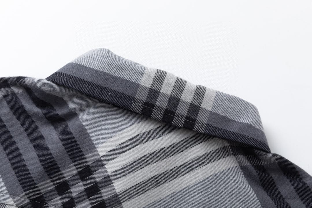 Louis Vuitton  Long-sleeved shirt in cotton flannel for men