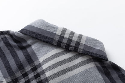 Louis Vuitton  Long-sleeved shirt in cotton flannel for men