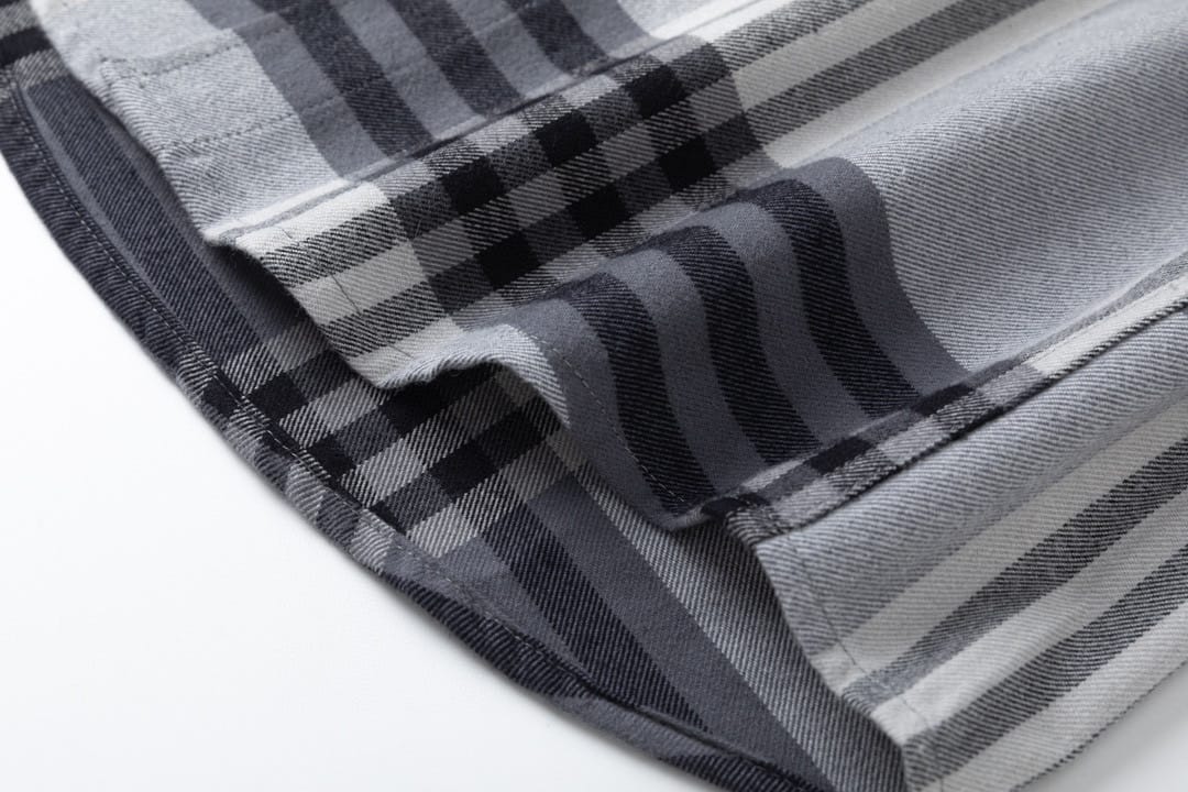 Louis Vuitton  Long-sleeved shirt in cotton flannel for men